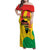 Hands Off Traore Burkina Faso Africa Family Matching Off Shoulder Maxi Dress and Hawaiian Shirt