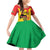 Hands Off Traore Burkina Faso Africa Family Matching Off Shoulder Short Dress and Hawaiian Shirt