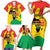 Hands Off Traore Burkina Faso Africa Family Matching Short Sleeve Bodycon Dress and Hawaiian Shirt