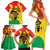 Hands Off Traore Burkina Faso Africa Family Matching Short Sleeve Bodycon Dress and Hawaiian Shirt