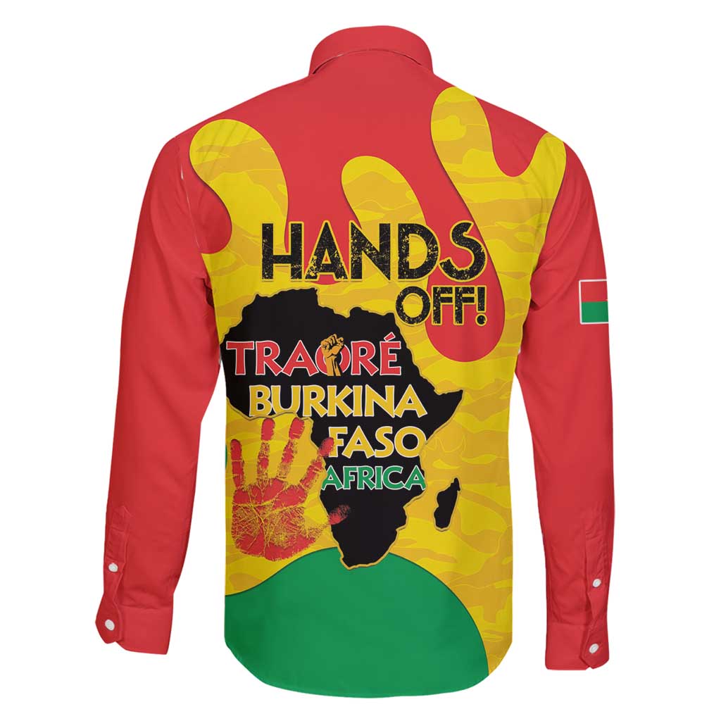 Hands Off Traore Burkina Faso Africa Family Matching Tank Maxi Dress and Hawaiian Shirt