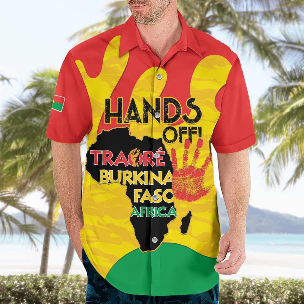 Hands Off Traore Burkina Faso Africa Hawaiian Shirt