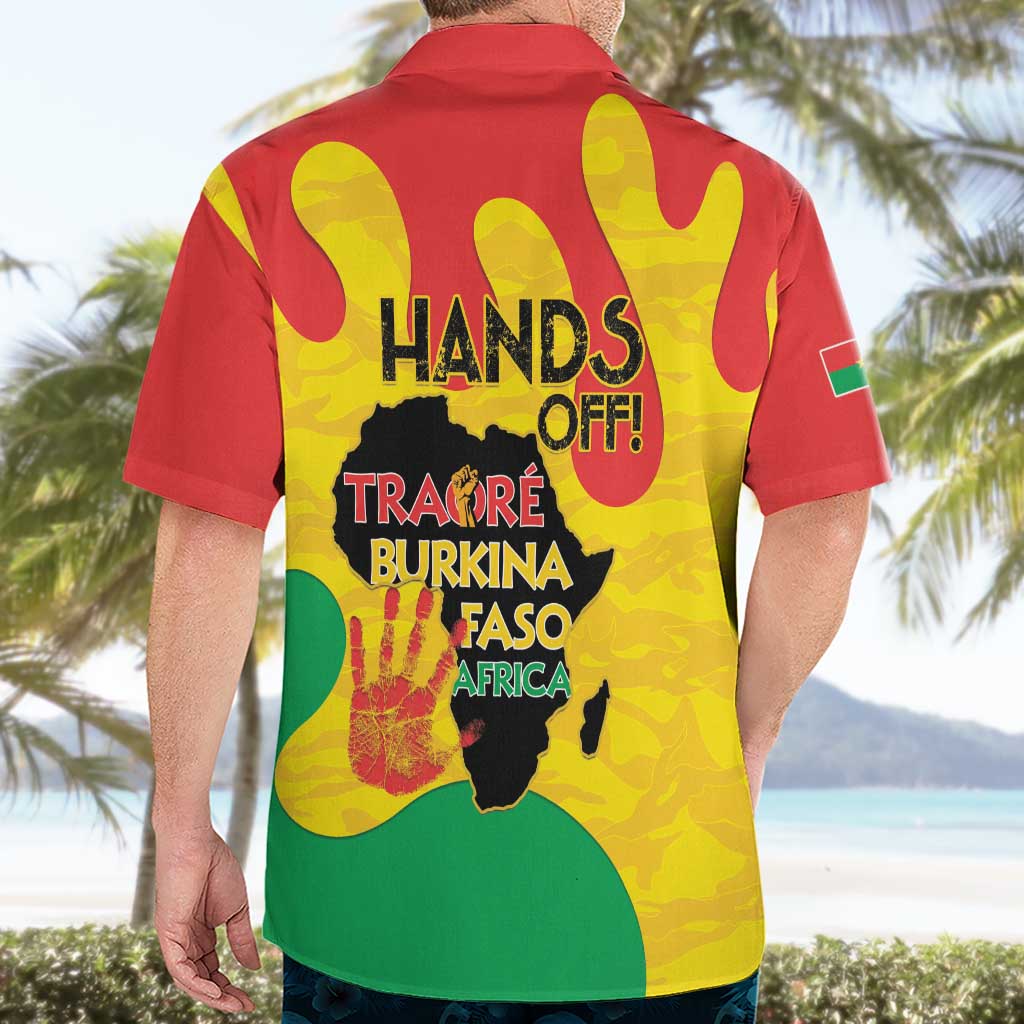 Hands Off Traore Burkina Faso Africa Hawaiian Shirt