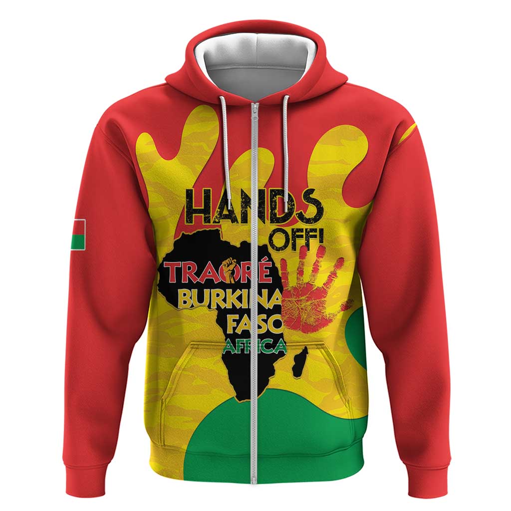 Hands Off Traore Burkina Faso Africa Hoodie