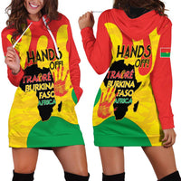 Hands Off Traore Burkina Faso Africa Hoodie Dress
