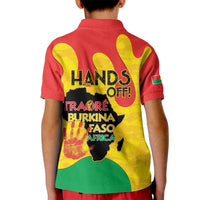 Hands Off Traore Burkina Faso Africa Kid Polo Shirt