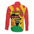 Hands Off Traore Burkina Faso Africa Long Sleeve Button Shirt
