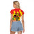 Hands Off Traore Burkina Faso Africa Raglan Cropped T Shirt