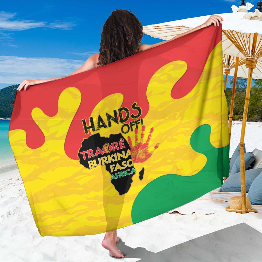 Hands Off Traore Burkina Faso Africa Sarong