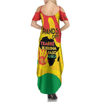 Hands Off Traore Burkina Faso Africa Summer Maxi Dress