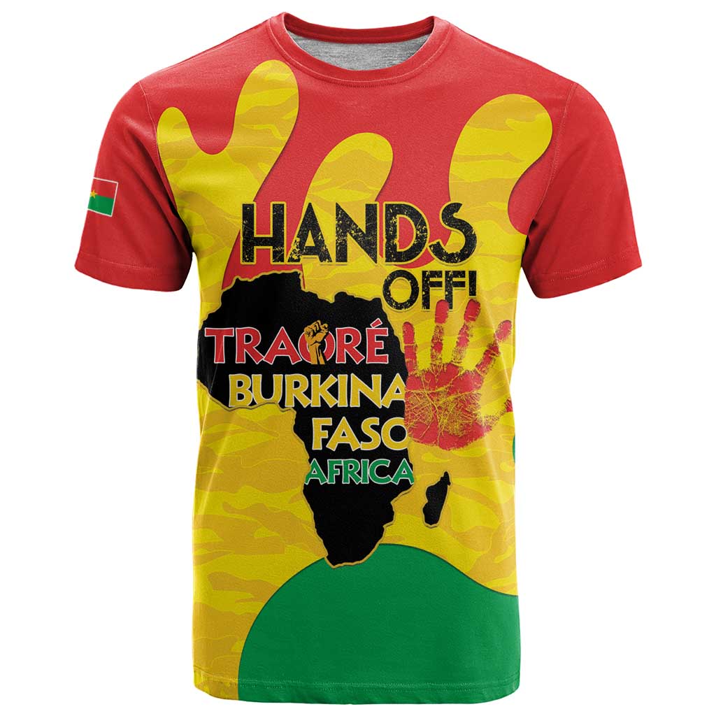 Hands Off Traore Burkina Faso Africa T Shirt