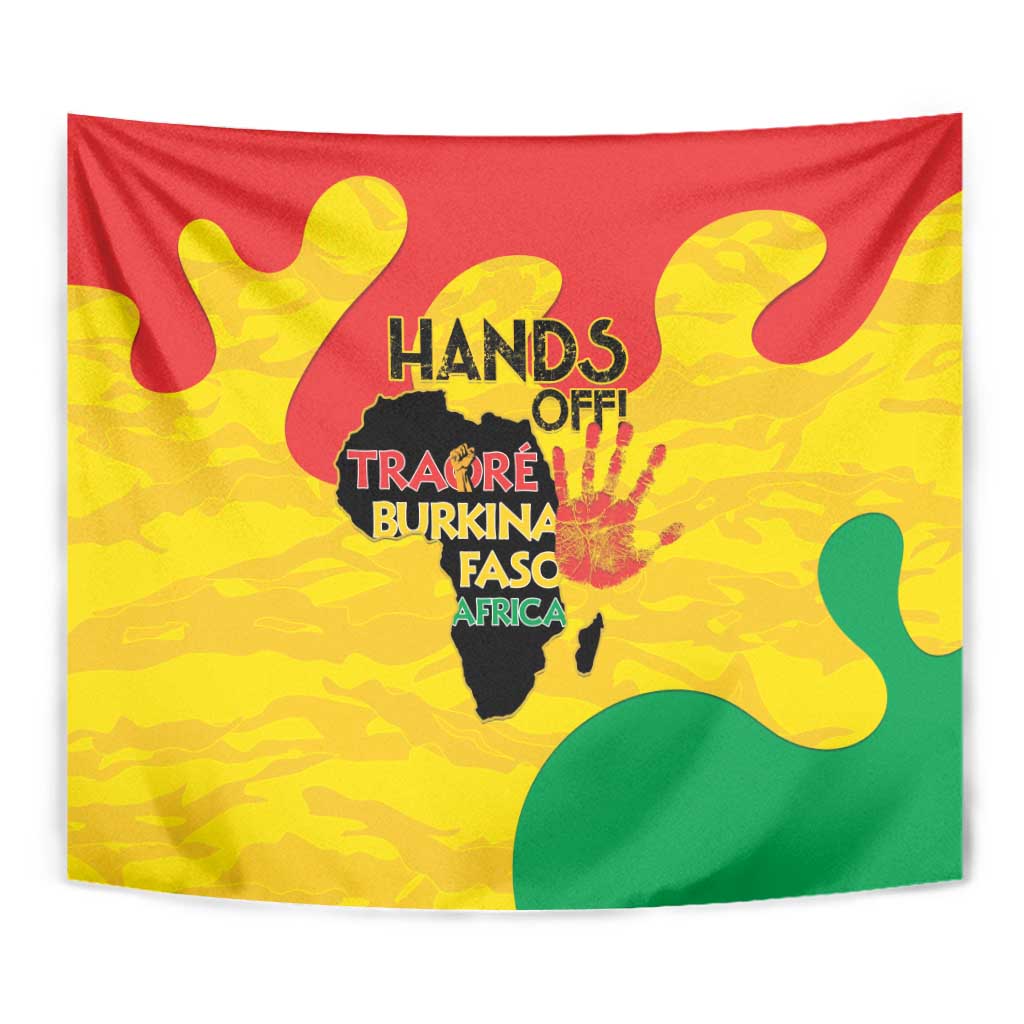 Hands Off Traore Burkina Faso Africa Tapestry