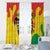 Hands Off Traore Burkina Faso Africa Window Curtain