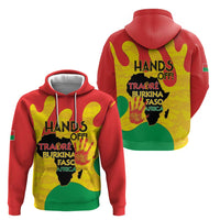 Hands Off Traore Burkina Faso Africa Zip Hoodie