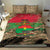 Burkina Faso Military Bedding Set Bravo Caption Traore! Viva Burkina Faso Nation!