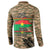 Burkina Faso Military Button Sweatshirt Bravo Caption Traore! Viva Burkina Faso Nation!