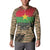 Burkina Faso Military Button Sweatshirt Bravo Caption Traore! Viva Burkina Faso Nation!