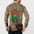 Burkina Faso Military Button Sweatshirt Bravo Caption Traore! Viva Burkina Faso Nation!
