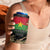 Burkina Faso Military 4 in 1 Can Cooler Tumbler Bravo Caption Traore! Viva Burkina Faso Nation!
