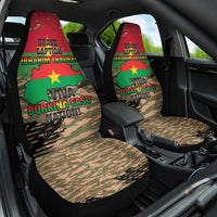 Burkina Faso Military Car Seat Cover Bravo Caption Traore! Viva Burkina Faso Nation!
