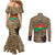 Burkina Faso Military Couples Matching Mermaid Dress and Long Sleeve Button Shirt Bravo Caption Traore! Viva Burkina Faso Nation!