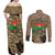 Burkina Faso Military Couples Matching Off Shoulder Maxi Dress and Long Sleeve Button Shirt Bravo Caption Traore! Viva Burkina Faso Nation!