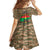Burkina Faso Military Family Matching Off The Shoulder Long Sleeve Dress and Hawaiian Shirt Bravo Caption Traore! Viva Burkina Faso Nation!