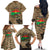 Burkina Faso Military Family Matching Off The Shoulder Long Sleeve Dress and Hawaiian Shirt Bravo Caption Traore! Viva Burkina Faso Nation!