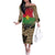 Burkina Faso Military Family Matching Off The Shoulder Long Sleeve Dress and Hawaiian Shirt Bravo Caption Traore! Viva Burkina Faso Nation!