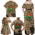 Burkina Faso Military Family Matching Off Shoulder Maxi Dress and Hawaiian Shirt Bravo Caption Traore! Viva Burkina Faso Nation!