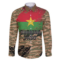 Burkina Faso Military Family Matching Off Shoulder Maxi Dress and Hawaiian Shirt Bravo Caption Traore! Viva Burkina Faso Nation!