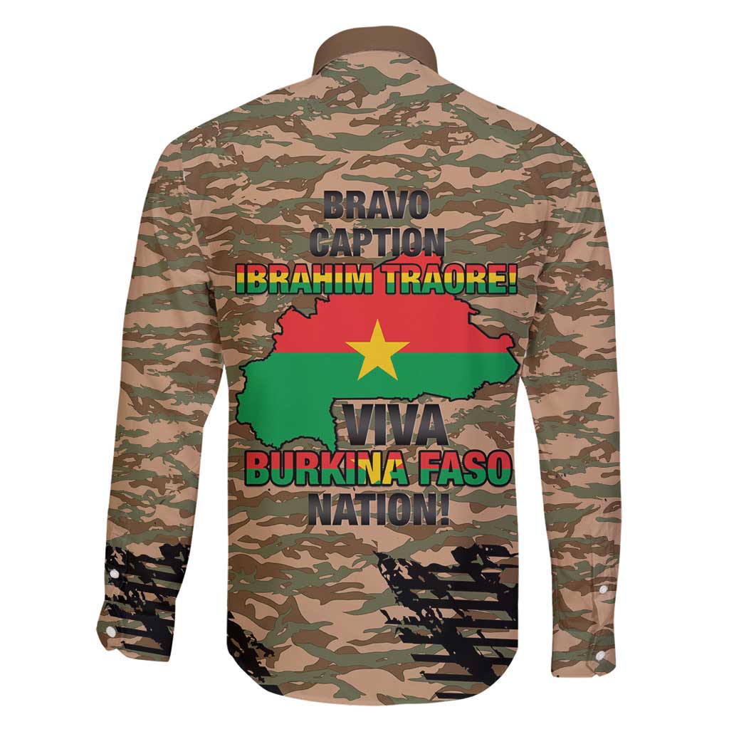 Burkina Faso Military Family Matching Off Shoulder Maxi Dress and Hawaiian Shirt Bravo Caption Traore! Viva Burkina Faso Nation!