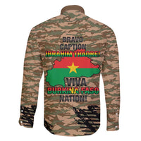 Burkina Faso Military Family Matching Off Shoulder Maxi Dress and Hawaiian Shirt Bravo Caption Traore! Viva Burkina Faso Nation!