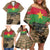 Burkina Faso Military Family Matching Off Shoulder Short Dress and Hawaiian Shirt Bravo Caption Traore! Viva Burkina Faso Nation!