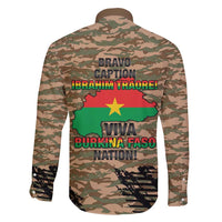 Burkina Faso Military Family Matching Short Sleeve Bodycon Dress and Hawaiian Shirt Bravo Caption Traore! Viva Burkina Faso Nation!
