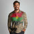 Burkina Faso Military Long Sleeve Polo Shirt Bravo Caption Traore! Viva Burkina Faso Nation!