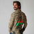 Burkina Faso Military Long Sleeve Polo Shirt Bravo Caption Traore! Viva Burkina Faso Nation!