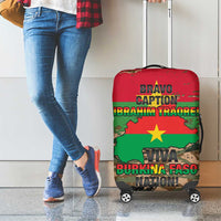 Burkina Faso Military Luggage Cover Bravo Caption Traore! Viva Burkina Faso Nation!