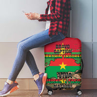 Burkina Faso Military Luggage Cover Bravo Caption Traore! Viva Burkina Faso Nation!