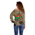 Burkina Faso Military Off Shoulder Sweater Bravo Caption Traore! Viva Burkina Faso Nation!