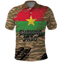 Burkina Faso Military Polo Shirt Bravo Caption Traore! Viva Burkina Faso Nation!