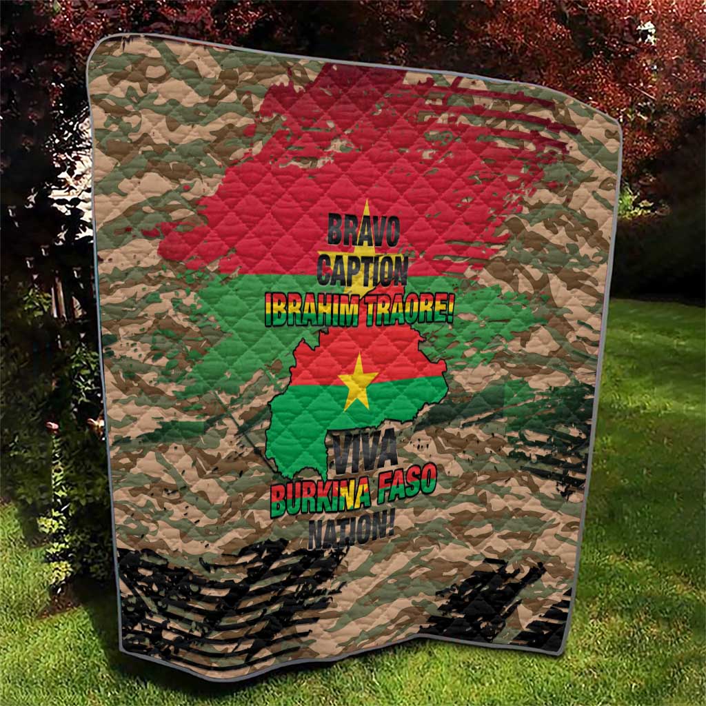 Burkina Faso Military Quilt Bravo Caption Traore! Viva Burkina Faso Nation!
