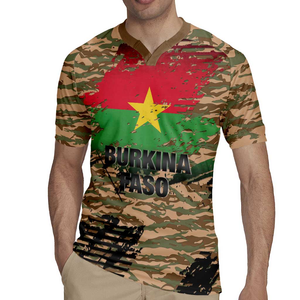 Burkina Faso Military Rugby Jersey Bravo Caption Traore! Viva Burkina Faso Nation!