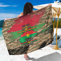 Burkina Faso Military Sarong Bravo Caption Traore! Viva Burkina Faso Nation!