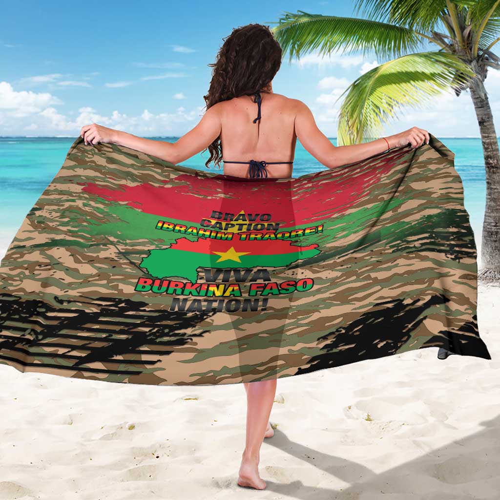 Burkina Faso Military Sarong Bravo Caption Traore! Viva Burkina Faso Nation!
