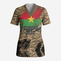 Burkina Faso Military Scrub Top Bravo Caption Traore! Viva Burkina Faso Nation! - Wonder Print Shop