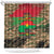 Burkina Faso Military Shower Curtain Bravo Caption Traore! Viva Burkina Faso Nation!