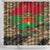 Burkina Faso Military Shower Curtain Bravo Caption Traore! Viva Burkina Faso Nation!