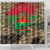 Burkina Faso Military Shower Curtain Bravo Caption Traore! Viva Burkina Faso Nation!