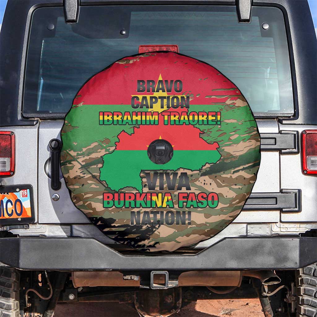 Burkina Faso Military Spare Tire Cover Bravo Caption Traore! Viva Burkina Faso Nation!